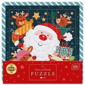 Puzzle w ramce 49: Santa and Friends