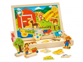 Smily Play, Dwustronna drewniana tablica magnetyczna (SPW83693)