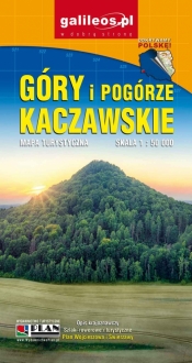 Góry i Pogórze Kaczawskie - mapa wodoodporna 1:50000 - Opracowanie zbiorowe