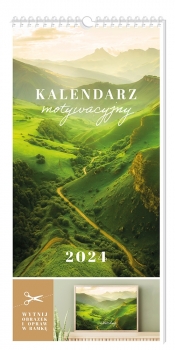 Kalendarz motywacyjny 22 x 46 cm - Widoki