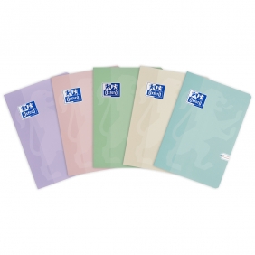 Zeszyt Oxford Touch Pastel A5/16k linia podwójna kolorowa, 1 szt