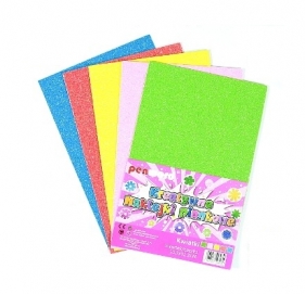 Naklejki piankowe kwiatki 20,3x31,20cm 5szt