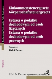 Ustawa o podatku dochodowym od osób fizycznych Ustawa o podatku dochodowym od osób prawnych