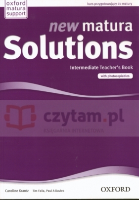 Matura Solutions New Intermediate TB
