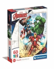 Clementoni, Puzzle SuperColor 60: Marvel Avengers (26193)