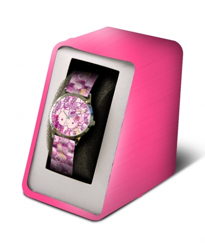 <img src='https://webimage.pl/pics/932/1/d8435507831932.jpg' style='height:440px' /> Zegarek analogowy Hello Kitty w metalowym opakowaniu HK50027