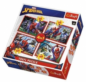 Puzzle 4w1: W sieci Spider-mana (34293)