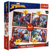Puzzle 4w1: W sieci Spider-mana (34293)