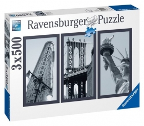 Puzzle Nowy Jork 3 x 500 (162932)