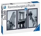 Puzzle Nowy Jork 3 x 500 (162932)