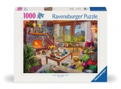 Ravensburger, Puzzle 1000: Przytulny pokój (12000293)
