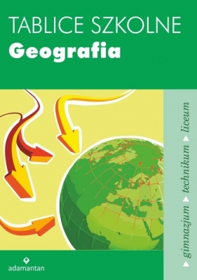 Tablice szkolne Geografia - Mizerski Witold, Żukowski Jan, Żukowska Jadwiga