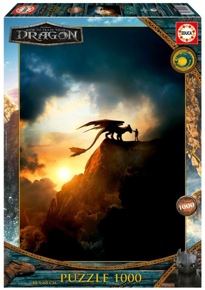 <img src='https://webimage.pl/pics/932/5/d8412668205932.jpg' style='height:440px' /> Puzzle Jak wytresować smoka 1000 el 114295