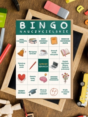 Kartka okolicznościowa dla nauczyciela/ Bingo