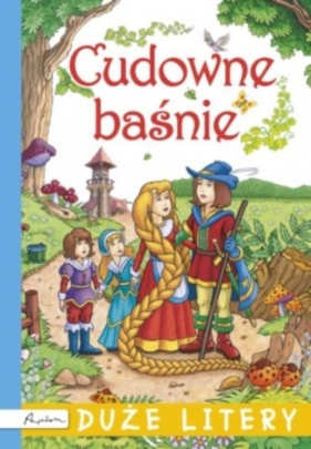 Cudowne baśnie Duże litery (Uszkodzona okładka) - Marcin Przewoźniak