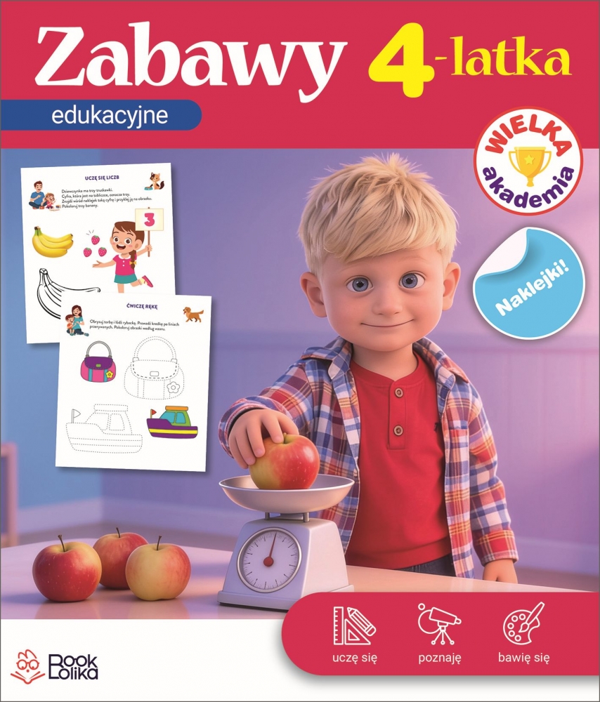 Wielka Akademia. Zabawy edukacyjne 4-latka