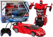 Robot Transformer R/C 2w1 czerwony