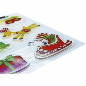 Naklejki Xmass żelowe (Ll-024-4)