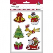 Naklejki Xmass żelowe (Ll-024-4)