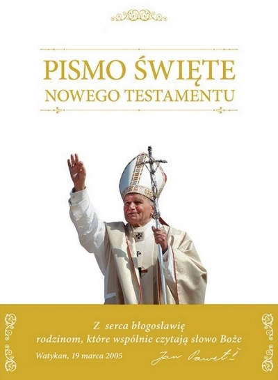 Pismo Święte. Nowy Testament kieszonkowy, oprawa twarda z obwolutą