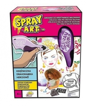 Spray Art zestaw startowy Księżniczki