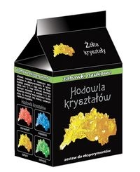 Zabawki naukowe Żółte kryształy