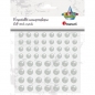 Kryształki samoprzylepne białe - 50 szt. (412933)