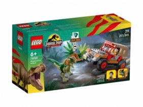 Lego JURASSIC WORLD 76958 Zasadzka na dilofozaura