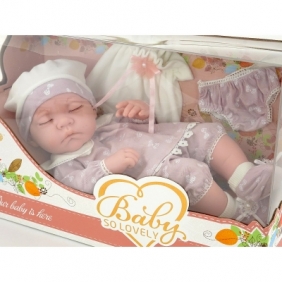 Lalka Adar bobas śpiąca 38cm, z ubrankam 380 mm (521933)