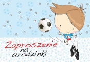 Zaproszenie ZZ-024 Urodziny piłkarz (5 szt.)
