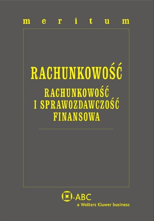 Meritum Rachunkowość Rachunkowość i Sprawozdawczość Finansowa