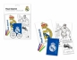 Kolorowanki z kredkami Real Madrid