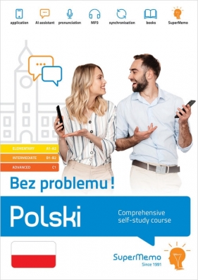 Polski Bez problemu Comprehensive self-study course (level A1-C1) - Masłowska Ewa