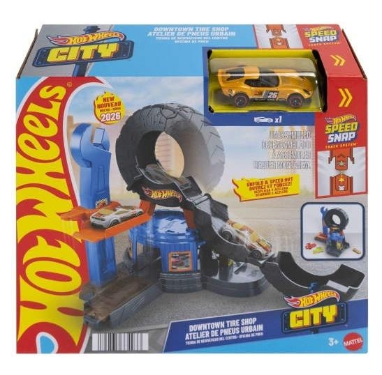 <img src='https://webimage.pl/pics/933/4/d0194735334933.jpg' style='height:440px' /> Hot Wheels City Warsztat Rozkładana opona