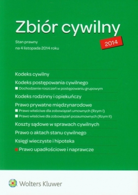 Zbiór cywilny 2014