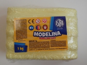 Modelina cukiernicza zabawa 1kg cytrynowa
