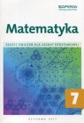 Matematyka 7 Zeszyt ćwiczeń Szkoła podstawowa Bożena Kiljańska, Adam Konstantynowicz, Anna Konstantynowicz