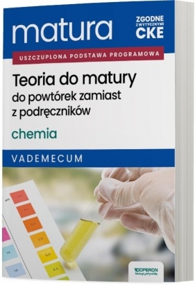 Matura 2026 Chemia Teoria do matury Vademecum ZR - Joanna Drzeżdżon, Dagmara Jacewicz