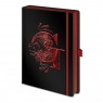  Notatnik A5 Premium Gryffindor Harry Potter