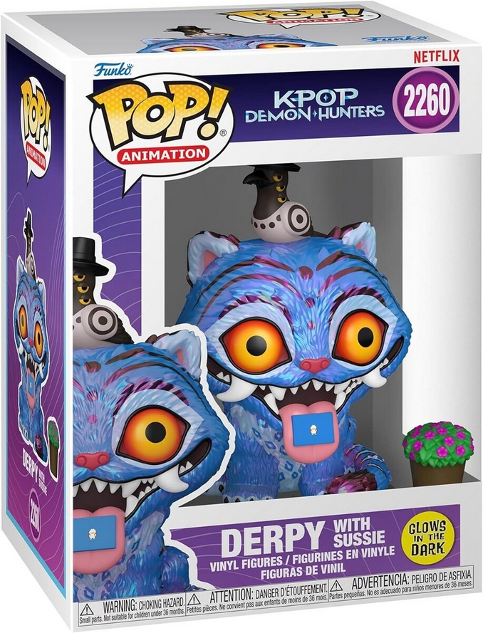 POP Animation:  K-POP Demon Hunters - Derpy z Efektem Sussie Glow (2260)