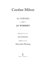 20 Poemes / 20 Wierszy - Czesław Miłosz