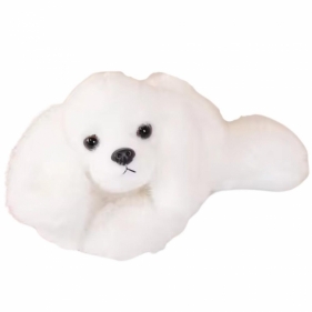 Maskotka Maltańczyk biały 30cm