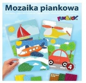 Mozaiki piankowe Boys 4 wzory