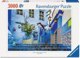 Ravensburger, Puzzle 3000: Maroko w błękicie (12001893)