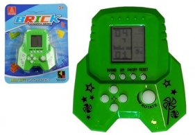 Gra elektroniczna Tetris Bricks rakieta zielona