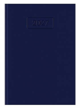 Kalendarz 2027 szefa A5 dzienny granatowy HERLITZ