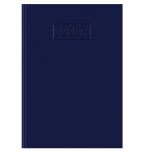 Kalendarz 2027 szefa A5 dzienny - granatowy