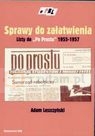 Sprawy do załatwienia Listy do Po Prostu 1955-1957  Leszczyński Adam
