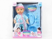 Lalka bobas Bonnie 30cm z akcesoriami niebieskie śpioszki