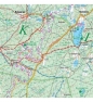 Bory Tucholskie. Szlak kajakowy Brdy. Mapa turystyczna 1:75 000